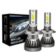 Лампи LED H7 COB Chips, 2шт, 6000K,12-24V, IP68, White - изображение 1
