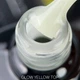 Топ для гель лака светящийся в темноте Crooz Glow Yellow Top 8 мл (Желтый) - изображение 1