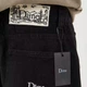 Джинси для дівчаток Dime baggy fit jeans М чорний (106566638) зріст 175-179, широкі джинси - зображення 4
