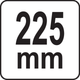 Pistolet do uszczelniacza YATO szkieletowy 225 mm (YT-6751) - obraz 3