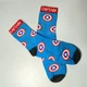 Шкарпетки Captain America сині 41-45 чмн011 - изображение 2