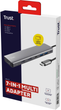 USB-хаб Trust Dalyx 7in1 USB-C - 2xUSB-А 3.2/2xUSB-С/2xHDMI/Display Port 0.16 m Gray (TR25661) - зображення 7
