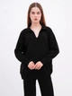 Пуловер женский EQUILIBRI W391 040 100-3 One Size Black (2299965877651) - изображение 1