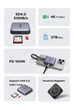 Картридер SD/TF UGREEN CM898 адаптер для Magsafe, 312 МБ/с, для телефонов и ноутбуков Grey (65095) - изображение 11
