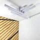 Світильник LED Violux smart HIWAY+пульт квадрат 110W 3000-5000K IP20 білий - зображення 1