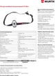 Ліхтар налобний акумуляторний Wurth C2 Ultra, LED, 150 lm, IP67 (1827090101) - зображення 2