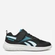 Дитячі кросівки для хлопчика Reebok 23KC2330(IV)CH 5906751048870 30 Чорні/Білі/Блакитні (5906751049082) - зображення 1