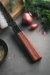 Шеф-ніж HEZHEN 21,5 см Червоный (PM8S-001) - зображення 4