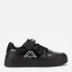 Подростковые кеды для девочки Kappa AW24-3C015(DZ) 5905588749356 35 Черные (5905588749448) - изображение 1