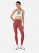 Спортивные леггинсы высокие женские Reebok 3W Lux High Waisted Colorblo 100035434 S Розовые (4066763403997) - изображение 3
