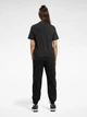 Футболка хлопковая спортивная длинная женская Reebok 3W Reebok Id Cottong 100034760 XS Черная (4066762789641) - изображение 2