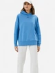 Худи оверсайз женское Reebok 2M Lux Oversized IB4242 L Синее (4066746295939) - изображение 3