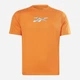 Спортивная футболка мужская Reebok 2M Train Speedwick GFX HT1705 S Оранжевая (4066751212655) - изображение 6