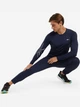 Спортивная кофта мужская Reebok 2M TS Lux Perform HR T HF6347 M Темно-синяя (4065415951985) - изображение 3