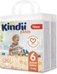 Підгузки-трусики для дiтей Kindii рants розмір 6 Junior Extra 15+ кг 20 шт (5900095037330) - изображение 2