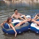 Круг надувний Intex River Run з вінілу 130х126 см з ручками одномісний Синій (33-9-58854) - зображення 5