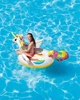 Плотик надувной для катания Intex Единорог 198х140х102 см виниловый одноместный Желтый (33-9-57561) - изображение 4