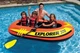 Лодка надувная Intex двухместная Explorer из винила 300 211х117 см с веслами и ручным насосом 2-х камерная Оранжевый (33-9-58332) - изображение 7
