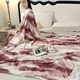 Плед Евро KOLOCO "Шарпей мраморный" 200 х 230 см (41816) Красный - изображение 2