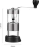 Кавомолка ручна жорнова Manual Coffe Grinder 4271 керамічна з регулюванням помелу для кави, спецій, солі, горіхів металева - зображення 4