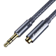 Кабель аудіо Essager 3.5mm Aux mini Jack подовжувач 1м (EYPY35-MYC0G) - зображення 3