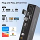 KVM-переключатель HDMI на 2 монитора TJCXELE, для 2 ПК, 2 ноутбука, 4K 30Гц, с USB 2.0, док-станция с пультом - изображение 5