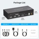 KVM-переключатель HDMI на 2 монитора TJCXELE, для 2 ПК, 2 ноутбука, 4K 30Гц, с USB 2.0, док-станция с пультом - изображение 7