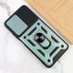 Противоударный чехол Armor Ring + защита камеры для Samsung Galaxy A05 (A055) Simon case зеленый - изображение 11