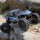 Машинка на радіокеруванні Axial UTB18 Capra 4WS 4X4 RTR Brushed 1/18 Rock Crawler Battery & Charger (Blue) - зображення 4