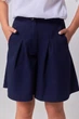 Шкільні шорти Fashion пд11315 сині 146 - изображение 2