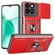 Чехол Camshield c кольцом-подставкой на ZTE Nubia V70 / red - изображение 1