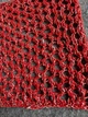 Пряжа хлопок фантазийный летний твид с шишибриками Gaga industria Italiana Filati красный, 100 граммов - изображение 7
