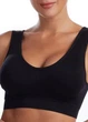 Женский удобный бюстгальтер на широких бретелях Comfort Elastic (1870-48-01) Черный 48 No Brand - изображение 5