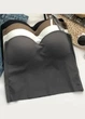 Женский удлиненный топ на тонких бретелях Elegant (1871-42-03) Серый One size No Brand (42-44) - изображение 8