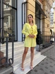 Жіночий яксравий прогулянковий костюм блуза і шорти Uaclothes 42-44 Жовтий (like33787-141931349) - изображение 1