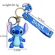 Брелок Стич (Stitch) с карабином, синий - изображение 2