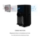 Кондиционер мобильный KLARSTEIN Max Breeze Smart 15000 БТЭ/час 4,4 кВт 95 м2 Черный (10035742) - изображение 10