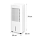 Вентилятор-охладитель Klarstein Iceberg Pure (10035856) - изображение 11