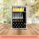 Холодильник для напитков KLARSTEIN Beersafe 5XL со стеклянной дверью объемом 148 литров (10033435) - изображение 5