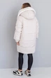 Зимняя куртка Miorichi Фрея 58 Молочний (01212-white58) - изображение 3