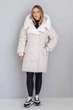 Зимняя куртка Miorichi Фрея 58 Молочний (01212-white58) - изображение 4
