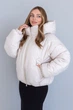 Зимняя куртка Miorichi Селін 44 Молочний (01210-white44) - изображение 5
