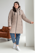 Куртка Miorichi Берта 56 Бежевій (01203-brown56) - зображення 6