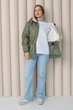 Куртка Miorichi Elina 44 Зеленый (01200-green44) - изображение 4