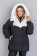 Зимняя куртка Miorichi Дора 48 Чорний (01209-black48) - изображение 1