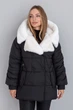 Зимняя куртка Miorichi Дора 48 Чорний (01209-black48) - изображение 2