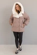 Зимняя куртка Miorichi Дора 52 Бежевий (01209-brown52) - изображение 5