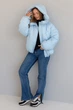 Зимняя куртка Miorichi Селін 46 Голубой (01210-blue46) - изображение 6