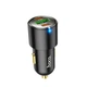 Автомобильное зарядное устройство HOCO NZ6 PD45W 2xType-C 1xUSB car charger Black (6931474765185) - изображение 2