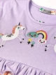 Плаття для дівчинки PATY KIDS Єдиноріг фіолетове 51364 92 см - зображення 7